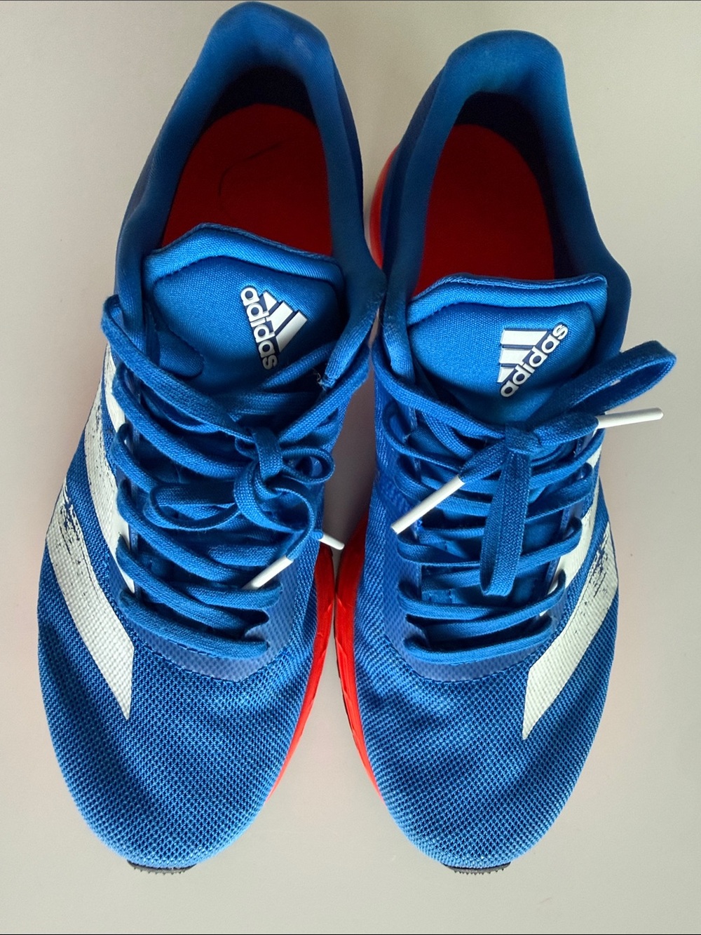 Adidas Adizero RC 2 Lightstrike Running Shoe Blue Red, Women Size 8